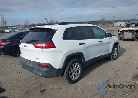 2017 Jeep Cherokee Sport 4X4 from USA, damaged, VIN 1C4PJMAB6HW646803